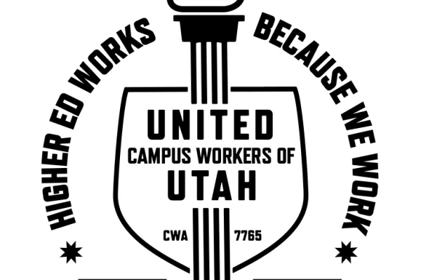 UCWU logo higher ed workds because we work