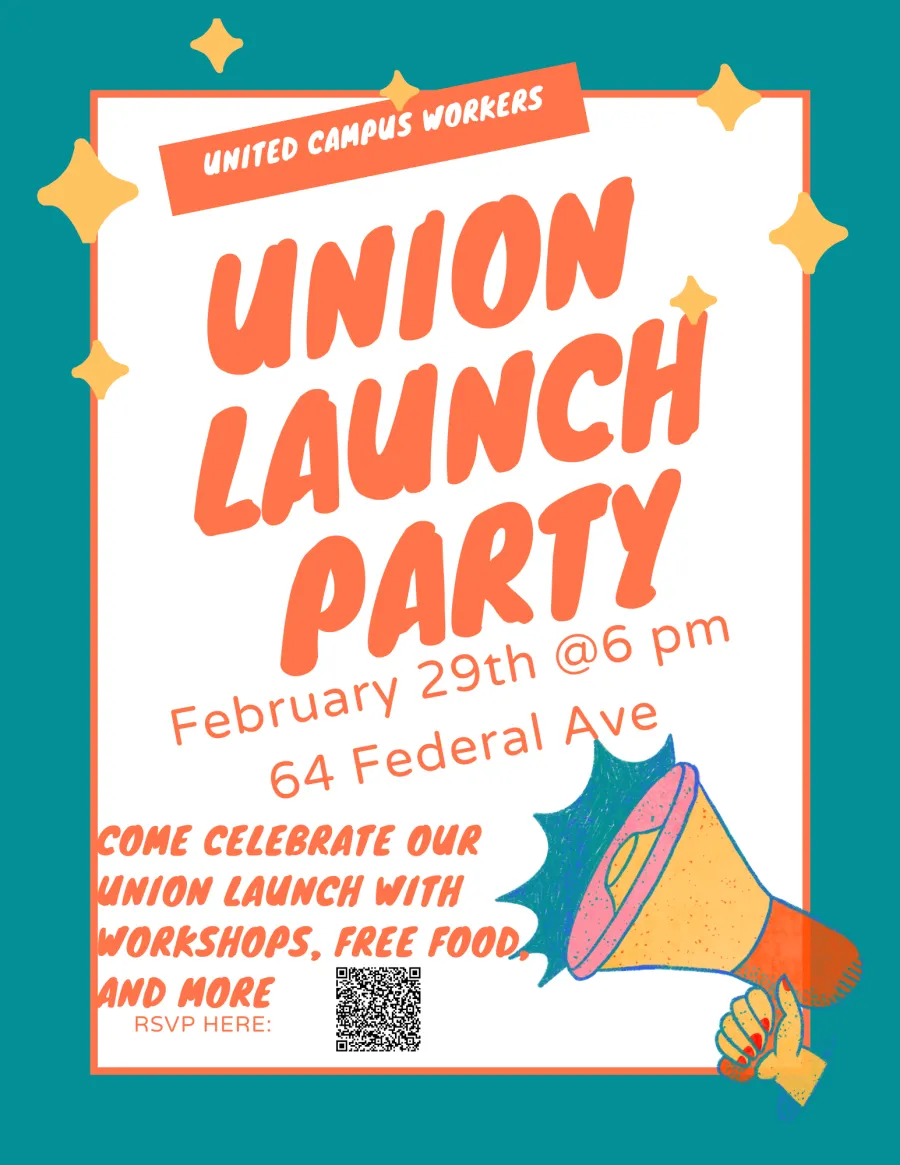 usu launch party poster